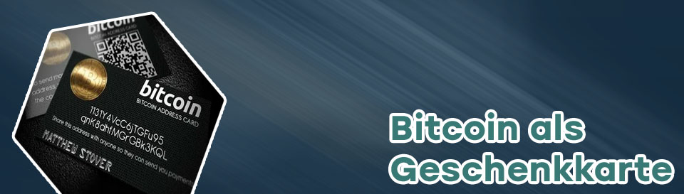 Bitcoin geschenkkarte kaufen